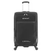 Średnia walizka Saxoline Soft czarna 48l